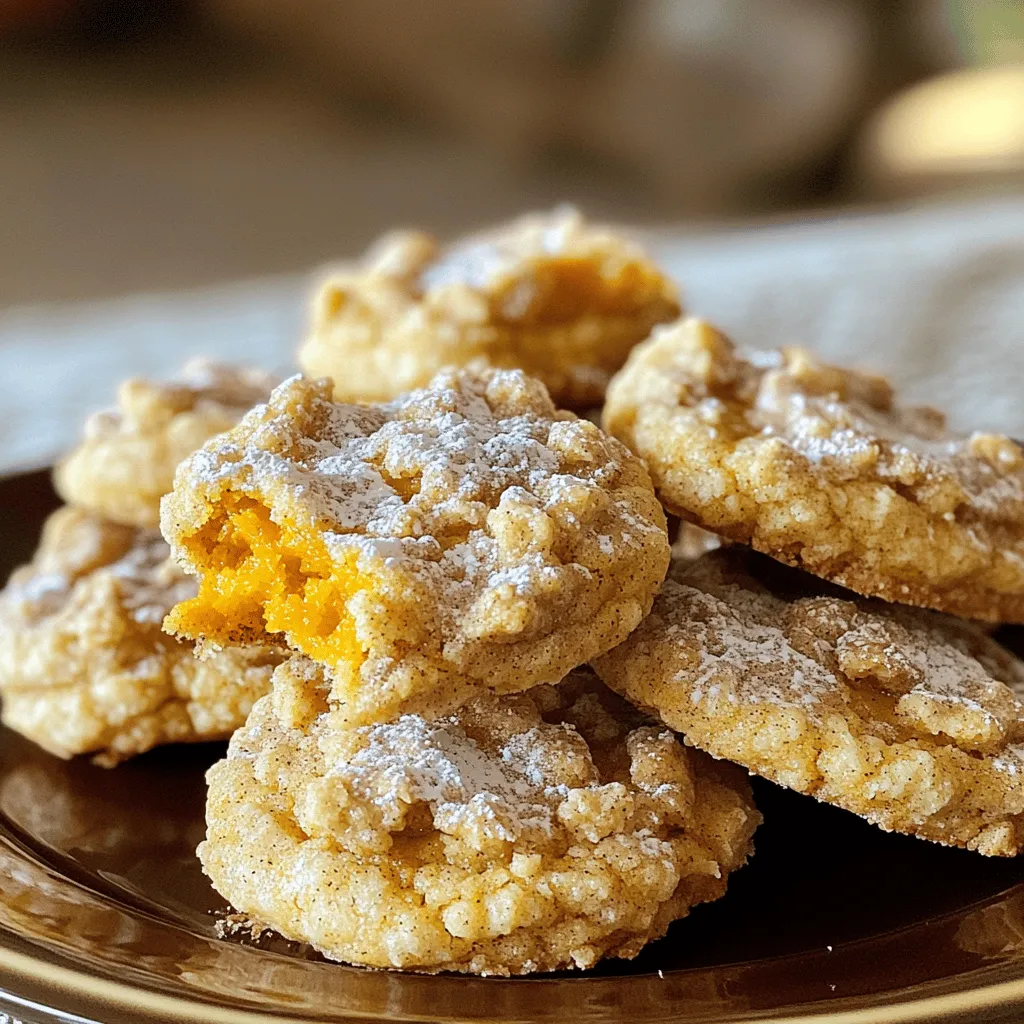 Pumpkin Cinnamon Crumble Cookies Delightful Homemade Treat