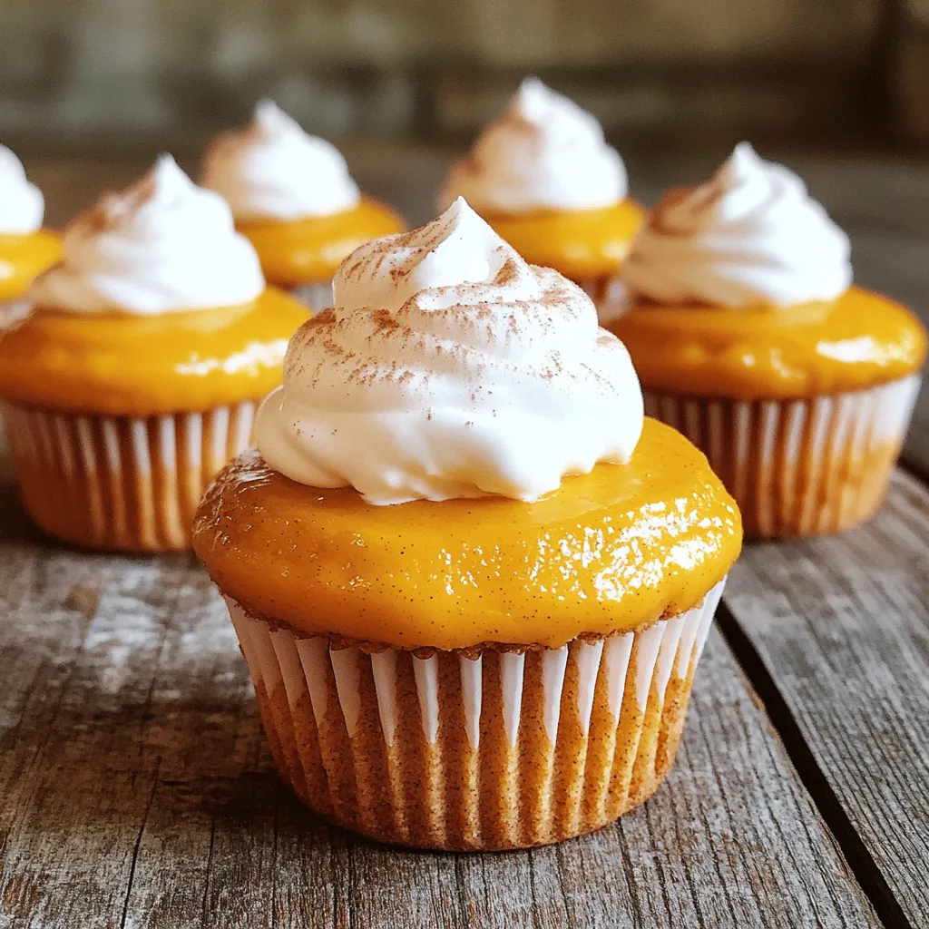 Pumpkin Cheesecake Cupcakes Delicious Fall Treats
