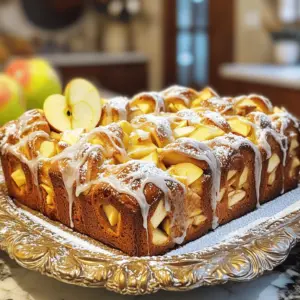 Here is what you will need for the Easy Amish Apple Fritter Bread: - Dry Ingredients: - 2 cups all-purpose flour - 1 cup granulated sugar - 1 tablespoon baking powder - 1 teaspoon ground cinnamon - ½ teaspoon salt - Wet Ingredients: - 1 cup milk - 2 large eggs - ½ cup vegetable oil - 1 teaspoon vanilla extract - Apple Filling Ingredients: - 2 large apples, peeled, cored, and diced - ½ cup brown sugar - 1 teaspoon ground cinnamon (for filling) - Ingredients for Glaze: - 1 cup powdered sugar - 2 tablespoons milk This recipe combines simple, fresh ingredients to create a delightful bread. The apples give a sweet and tangy flavor, while the spices add warmth. You can find the Full Recipe for more detailed instructions to bring this dish to life. First, set your oven to 350°F (175°C). This is the perfect temperature for baking. Next, grab a 9x5-inch loaf pan. Generously spray it with non-stick spray. This helps the bread come out easily once baked. In a large bowl, mix the dry ingredients. Combine 2 cups of all-purpose flour, 1 cup of granulated sugar, 1 tablespoon of baking powder, 1 teaspoon of ground cinnamon, and ½ teaspoon of salt. Whisk them together well. In a separate bowl, blend the wet ingredients. Whisk 1 cup of milk, 2 large eggs, ½ cup of vegetable oil, and 1 teaspoon of vanilla extract until smooth. Slowly pour the wet mix into the dry mix. Fold them together gently. Do not overmix; this keeps the bread light and fluffy. Now, let’s make the apple filling. In a small bowl, mix 2 diced apples, ½ cup of brown sugar, and 1 teaspoon of cinnamon. Stir to coat the apples evenly. Pour half of the batter into your loaf pan. Spread it out evenly. Then, layer half of the apple mixture on top of the batter. Next, pour the rest of the batter over the apples. Smooth it out gently. Finally, sprinkle the remaining apples on top. Use a knife to swirl them lightly into the batter. To bake, place the loaf pan in the oven. Bake for 50-60 minutes. Check for doneness by inserting a toothpick into the center. If it comes out clean, the bread is ready. To make your Easy Amish Apple Fritter Bread fluffy, use room temperature eggs and milk. This helps the batter mix well. Avoid overmixing the batter; mix just until combined. Overmixing can lead to a dense loaf. Also, ensure your baking powder is fresh. Old baking powder can stop the bread from rising. Common pitfalls include not greasing the pan enough. A well-greased pan helps the bread come out easily. Also, do not skip the apple filling. It adds sweetness and moisture. Lastly, check the bread at the 50-minute mark. Each oven is different, so keep an eye on it! This bread pairs well with coffee or tea. A warm slice with a hot drink is delightful. For gatherings, slice the loaf on a pretty platter. Dust the top with powdered sugar for a festive look. You can also add thin apple slices or mint leaves for color. To store leftovers, wrap the bread in plastic wrap. Keep it at room temperature for up to three days. For longer storage, place it in the fridge. To reheat, slice a piece and warm it in the microwave for about 15 seconds. This keeps the bread soft and tasty. You can also toast slices in a pan for a crunchy outside. Enjoy your Easy Amish Apple Fritter Bread fresh! {{image_4}} You can easily make this dish your own. Adding nuts can give it a nice crunch. Chopped walnuts or pecans work well. You can also try different fruits. Pears or peaches are great substitutes for apples. For spice, you can mix in nutmeg or ginger. These spices add warmth and depth to the flavor. You can even try a dash of cardamom for an exotic twist. Feel free to experiment and find your favorite flavor blend. If you need a gluten-free version, you have options. Use almond flour or a gluten-free blend. Make sure it has a good mix of starches and flours. You might need to add a bit of extra liquid. Gluten-free flour can absorb more moisture. Keep an eye on the batter's texture. It should be thick but pourable. This small change can make a big difference in your bread's texture. Want to try mini loaves or muffins? It's easy to convert this recipe. For mini loaves, use smaller pans and reduce the bake time. Bake for about 30-40 minutes. For muffins, fill each cup about two-thirds full. Bake them for 18-22 minutes. Use a toothpick to check doneness. This way, you can enjoy individual portions. Perfect for sharing or for a quick snack! Amish apple fritter bread has roots in Pennsylvania. The Amish people hold traditions dear. This dish reflects their love for simple, wholesome food. Apples often grow in their orchards, making them a common ingredient. This bread is a sweet treat that shows their resourcefulness. It brings families together during gatherings and celebrations. Sharing this bread is a way to show love and hospitality. In the past, making apple fritter bread took a lot of time. Traditional recipes required more steps and special techniques. Today, the easy Amish apple fritter bread recipe lets everyone enjoy this treat. It uses common ingredients and is quick to prepare. While it’s simple, it still keeps the classic flavors intact. You will taste the sweet apples and warm spices. The glaze adds a lovely finish. This recipe stays true to the heart of Amish cooking while fitting modern kitchens. It makes gourmet baking easy and fun for everyone! To keep your Easy Amish Apple Fritter Bread fresh, store it in an airtight container. This way, it can last for about three to four days at room temperature. If you want it to last longer, you can refrigerate it. This will extend its shelf life to about a week. Just remember, the bread might dry out a bit in the fridge, so enjoy it fresh if you can! Yes, you can freeze this bread! To freeze it, first let the bread cool completely. Then, wrap it tightly in plastic wrap, followed by aluminum foil. This helps prevent freezer burn. When you want to enjoy it again, remove the wrap and let it thaw in the fridge overnight. For a quick option, you can thaw it at room temperature for a couple of hours. This bread pairs well with many drinks and snacks. Here are some great options: - A hot cup of coffee - A glass of cold milk - Sweet tea for a refreshing touch - Creamy butter or fruit preserves on the side Feel free to get creative with your pairing! The warm, sweet bread goes well with many flavors. For more great ideas, check out the Full Recipe for inspiration. In this article, we explored how to make Easy Amish Apple Fritter Bread. You learned about key ingredients like flour, apples, and sugar. I shared a step-by-step guide, ensuring you get the best texture without overmixing. You found tips to serve, store, and even adjust the recipe. Remember, this dish carries a rich history, rooted in comfort and community. Enjoy your baking journey, and share this delightful bread with loved ones. It’s sure to be a hit at any gathering!