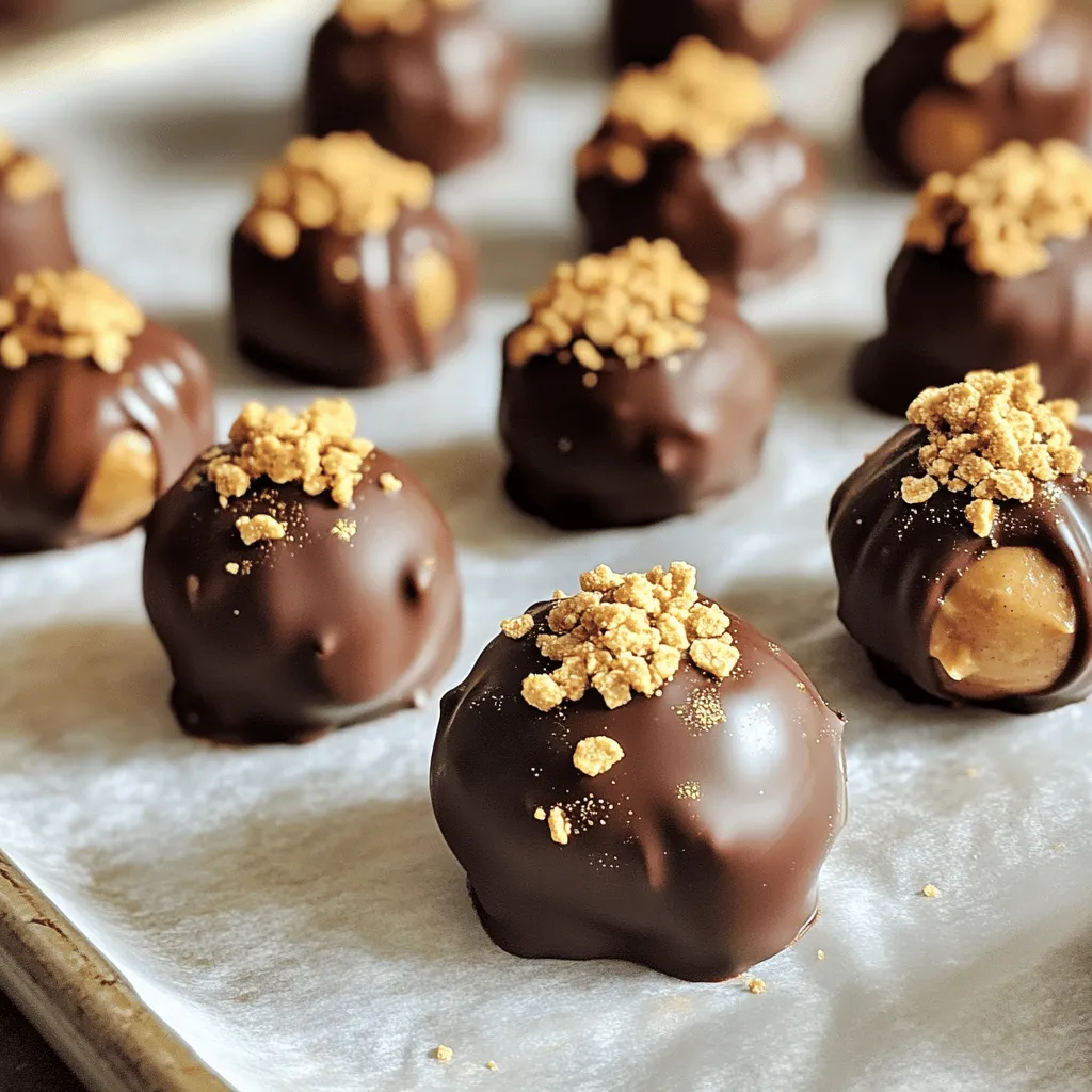 Peanut Butter Chocolate Acorn Truffles Simple Treat