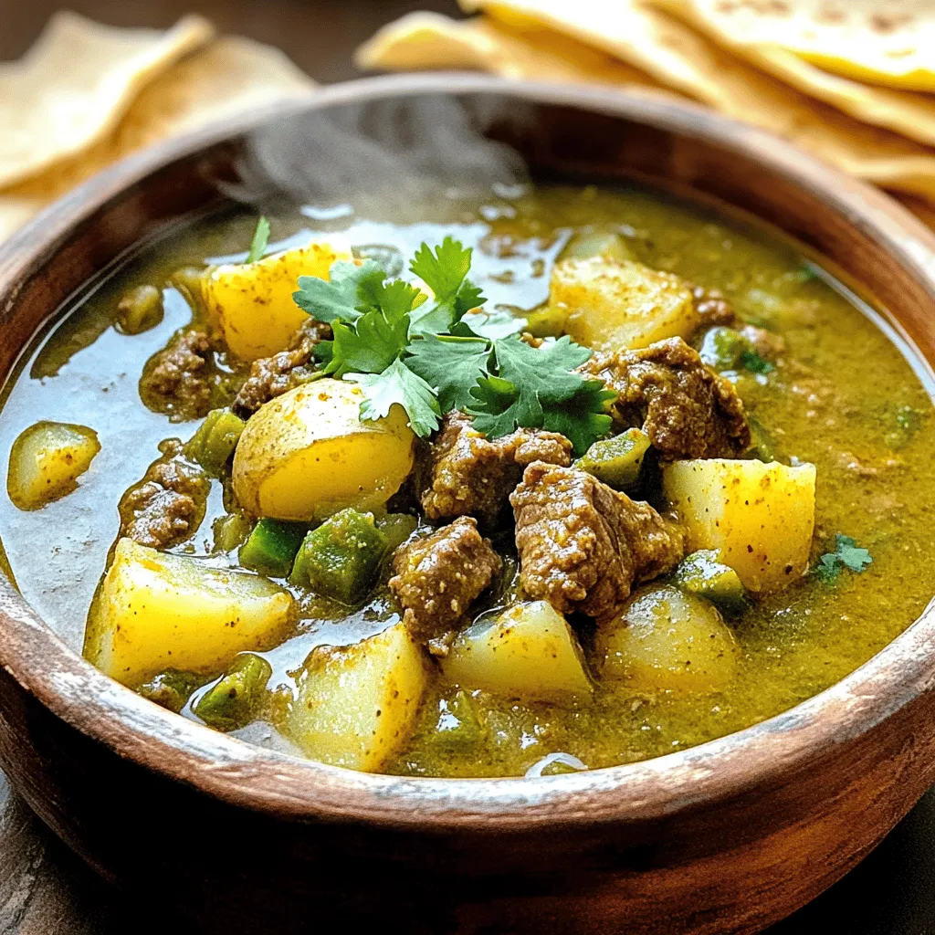 Colorado Green Chili Flavorful and Hearty Dish