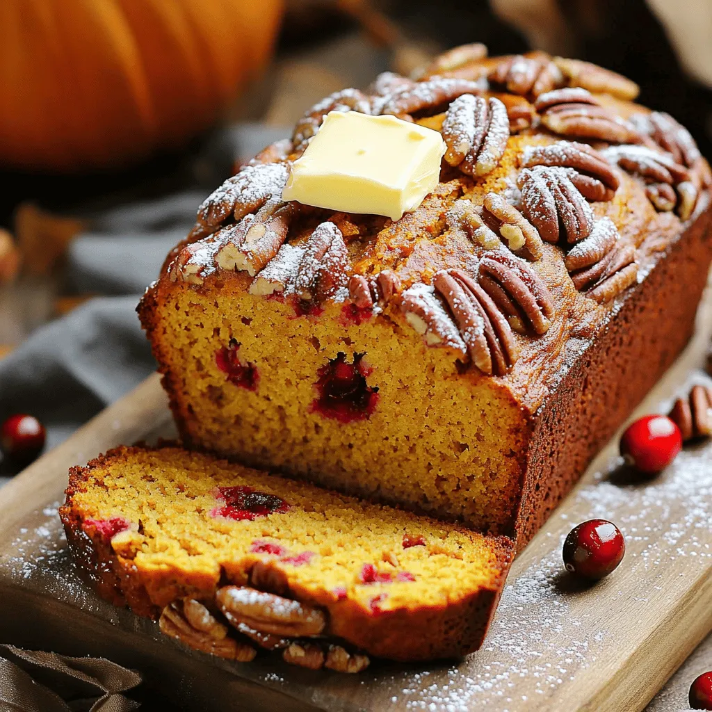 Cranberry Pecan Pumpkin Bread Simple and Tasty Recipe