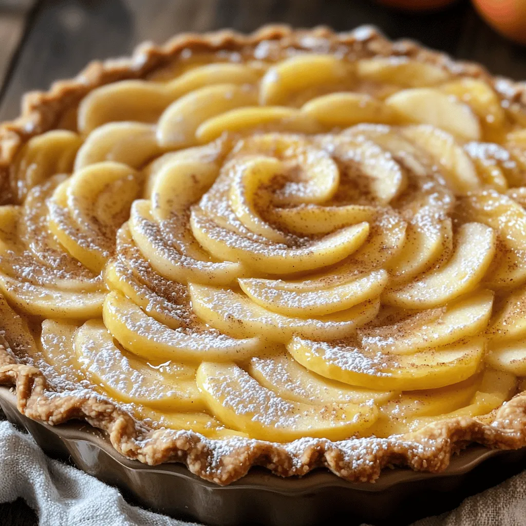 Irresistible Apple Custard Impossible Pie Recipe