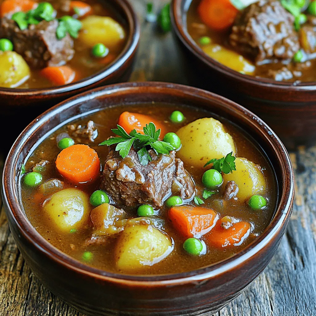 Slow Cooker Beef Stew Rich and Hearty Comfort Meal