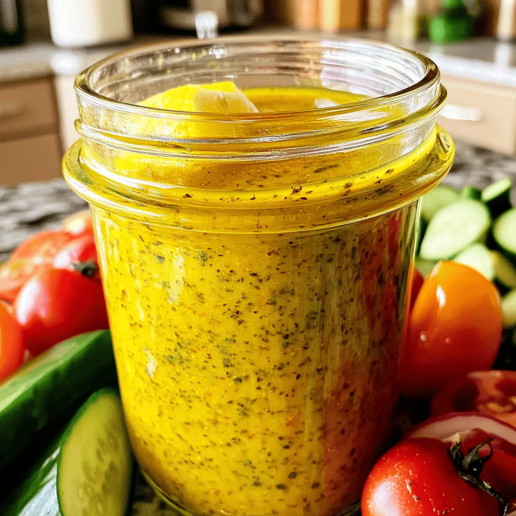 Greek Salad Dressing Fresh and Flavorful Recipe