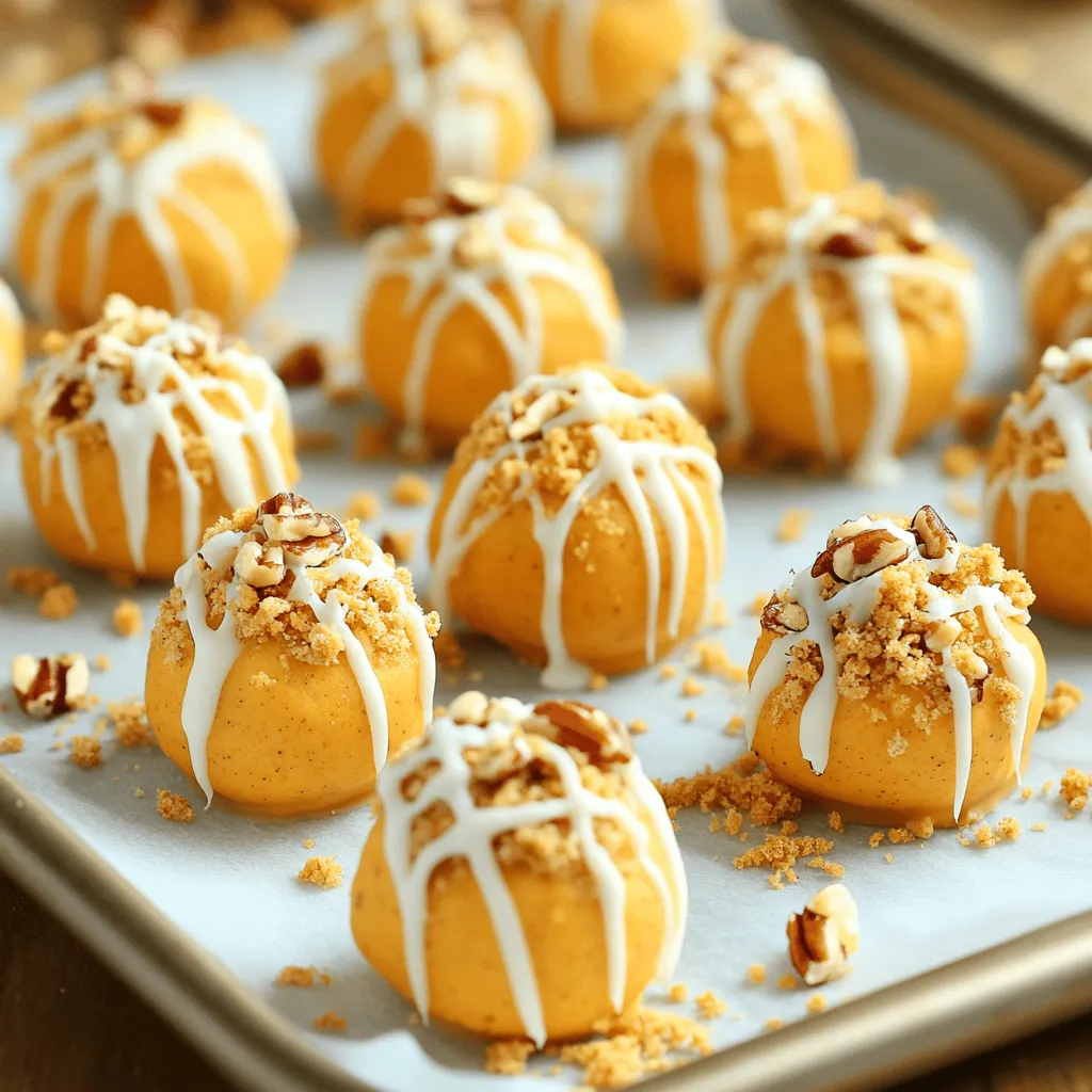 Easy No-Bake Pumpkin Cheesecake Balls Delightful Treat