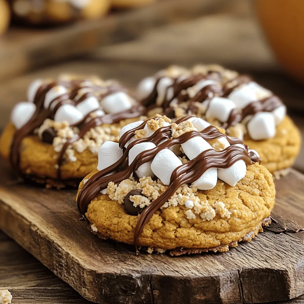 Pumpkin S’mores Cookies Irresistible Fall Treat