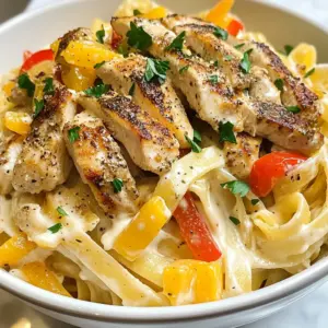 - 8 oz fettuccine or penne pasta - 2 chicken breasts, sliced - 2 tablespoons Cajun seasoning - 2 tablespoons olive oil - 1 cup heavy cream - 1 cup chicken broth - 1 cup bell peppers (mixed colors), sliced - 1 small onion, diced - 3 cloves garlic, minced - 1/2 cup grated Parmesan cheese - Salt and pepper to taste - Fresh parsley, chopped (for garnish) To start, you need the right pasta. I like fettuccine or penne for this dish. Both hold the sauce well. Next, get two chicken breasts and slice them thin. This makes sure they cook fast and soak up flavor. Now, let’s talk about seasoning. You need Cajun seasoning, which adds a nice kick. Use about two tablespoons. Olive oil is next; it helps brown the chicken and adds richness. For the sauce, you will need heavy cream and chicken broth. These make the dish creamy and smooth. You also need bell peppers and an onion. They add color and taste. Lastly, grab some garlic for an extra layer of flavor. Don't forget the Parmesan cheese! It gives the sauce a lovely finish. For garnishing, fresh parsley is a must. It looks great and adds a fresh taste. With these ingredients, you are ready to make a bold and flavorful meal! {{ingredient_image_1}} Start by boiling salted water in a large pot. The salt enhances the flavor of the pasta. Once the water boils, add 8 oz of fettuccine or penne. Cook it according to the package instructions. Aim for an al dente texture, which means the pasta should be firm yet tender. This usually takes about 8-10 minutes. Drain the pasta and set it aside while you prepare the rest. Next, season 2 sliced chicken breasts. Use 2 tablespoons of Cajun seasoning, salt, and pepper to coat the chicken evenly. This step is key for flavor. Let the chicken sit for a few minutes. This helps the seasoning stick and enhance the taste. Heat 2 tablespoons of olive oil in a large skillet over medium-high heat. Once hot, add the seasoned chicken slices. Sauté the chicken for about 5-7 minutes until it turns golden brown and is cooked through. Remove the chicken from the skillet and set it aside. In the same skillet, add 1 diced onion and 1 cup of mixed sliced bell peppers. Sauté these for about 3-4 minutes until they soften. Then, add 3 cloves of minced garlic and cook for another 1-2 minutes until fragrant. Now, pour in 1 cup of chicken broth. Scrape up any browned bits from the bottom of the skillet. This adds even more flavor to the sauce. Let it simmer for 2-3 minutes. Next, add 1 cup of heavy cream and bring it to a gentle boil. Stir in the cooked pasta and the sautéed chicken. Then, add 1/2 cup of grated Parmesan cheese. Mix everything until the pasta is well coated in the creamy sauce. Taste it and adjust the seasoning with salt and pepper as you see fit. When ready to serve, plate the dish nicely. Garnish it with fresh chopped parsley for a pop of color. This meal pairs well with a simple green salad or garlic bread for a complete experience. Enjoy your bold and flavorful Creamy Cajun Chicken Pasta! - Storing leftover sauce: If you have extra sauce, let it cool first. Pour it into a container and seal it tightly. It will stay fresh in the fridge for three days. You can also freeze it for up to a month. To reheat, warm it gently on the stove. - Preventing noodles from sticking: To keep your pasta from sticking, add a splash of olive oil when you drain it. Toss it lightly to coat. This simple step makes a big difference. - Alternative cooking methods: You can make this dish in a slow cooker. Cook the chicken with the Cajun seasoning first. Then, add the broth and cream later. Let everything simmer for about four hours. This brings out rich flavors. - Cooking tips for seasoning and flavor enhancement: Always taste as you go! If you want more spice, add a pinch of cayenne pepper. For a touch of sweetness, toss in some diced tomatoes. Both options will give your dish extra depth. - Recommended wine pairings: This dish pairs well with a chilled Chardonnay. The crispness of the wine balances the creaminess of the sauce. If you prefer red wine, try a light Pinot Noir. - Garnishing ideas for added visual appeal: A sprinkle of fresh parsley adds color and freshness. You can also use a few slices of bell pepper on top. This makes your dish look as good as it tastes! Pro Tips Use Fresh Ingredients: For the best flavor, opt for fresh bell peppers and garlic. Fresh ingredients enhance the taste and aroma of your dish. Adjust the Spice Level: If you prefer a milder dish, reduce the amount of Cajun seasoning or choose a milder blend. You can always add more spice later! Reserve Pasta Water: Save a cup of pasta water before draining. It can be added to the sauce to adjust consistency and help the sauce adhere to the pasta. Garnish for Freshness: A sprinkle of fresh parsley not only adds color but also a fresh flavor that complements the creamy sauce perfectly. {{image_2}} You can easily change the protein in this dish. Instead of chicken, try shrimp or sausage. Shrimp cooks fast and adds a nice touch. Sausage brings a spicy kick that pairs well with Cajun flavors. You can also swap out the veggies. Try adding zucchini, spinach, or mushrooms. These can bring new colors and tastes to your pasta. Mix and match based on what you have at home. If you need gluten-free options, use gluten-free pasta. Many brands offer great choices that cook well. Check the package for cooking times. For dairy-free options, look for cream substitutes like coconut milk or cashew cream. Nutritional yeast can replace the Parmesan cheese for a cheesy flavor without dairy. Adjust the spice levels to fit your taste. If you like it spicy, add more Cajun seasoning. You can also sprinkle in some cayenne pepper for an extra kick. Adding fresh herbs like basil or thyme can enhance the flavor. Mix in chopped parsley or chives for fresh notes. These small changes can make your dish unique and exciting. To store your leftover creamy Cajun chicken pasta, allow it to cool first. Place the pasta in an airtight container. This keeps it fresh and prevents odors from other foods. You can use glass containers or BPA-free plastic containers for storage. Both options work well. When reheating pasta, aim to avoid dry noodles. To do this, add a splash of water or chicken broth. Heat it gently on the stove or in the microwave. Stir often to keep it moist. For the creamy sauce, warm it on low heat. This helps to maintain its rich texture. Yes, you can freeze this dish! To freeze it, let the pasta cool completely. Then, divide it into portions and place them in freezer-safe containers. Make sure to label them with the date. When you're ready to eat, thaw it in the fridge overnight. Reheat gently, adding a bit of liquid to restore creaminess. Cajun seasoning is a mix of spices. It usually includes paprika, cayenne, garlic powder, onion powder, and black pepper. This blend gives dishes a bold and spicy flavor. You can adjust the spice level by adding more or less cayenne. It’s great for meats, veggies, and pasta. Yes, you can prepare this dish ahead of time. Cook the pasta and chicken but store them separately. Keep the sauce in a sealed container. When ready to eat, heat the sauce and combine everything. This helps keep the pasta from getting soggy. It’s best to eat it within 2-3 days for the best flavor. Many sides go well with this dish. Try a fresh green salad or garlic bread. You can also serve it with steamed vegetables like broccoli or green beans. A chilled glass of white wine, like Sauvignon Blanc, complements the flavors nicely. Yes, you can make this dish lighter without cream. Use Greek yogurt or sour cream as a substitute. You can also use low-fat milk or almond milk for a dairy-free option. These will change the texture but keep the flavor tasty. This blog post has covered all the important parts of making Creamy Cajun Chicken Pasta. We talked about the ingredients, cooking steps, and tips for perfecting the dish. You learned how to choose the right pasta, prepare chicken, and create a delicious sauce. Remember, you can mix things up with different proteins or veggies. Follow the storage tips for leftovers and try the reheating methods too. With these ideas, you can make a tasty meal that's easy to enjoy any time.