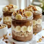 To make Chocolate Hazelnut Overnight Oats, gather these must-have items: - 1 cup rolled oats - 2 cups milk of choice (almond, oat, or dairy) - 2 tablespoons cocoa powder - 2 tablespoons chocolate hazelnut spread (like Nutella) - 1 tablespoon chia seeds - 1 tablespoon maple syrup or honey - 1/4 teaspoon vanilla extract - Pinch of salt These ingredients work together to create a creamy and chocolatey base that is both filling and flavorful. You can personalize your overnight oats with these tasty additions: - 1/4 cup chopped hazelnuts (for topping) - Sliced banana or berries (for serving) These extras not only add flavor but also provide texture and visual appeal. If you have dietary needs, you can easily swap some ingredients: - Use almond milk or oat milk for a dairy-free option. - Choose agave nectar instead of maple syrup or honey for a vegan option. - Try flaxseeds in place of chia seeds for a different boost. These substitutions help ensure everyone can enjoy this delicious recipe without worry. {{ingredient_image_1}} First, gather your ingredients. You need rolled oats, cocoa powder, chia seeds, and salt. For the wet mix, get your milk, chocolate hazelnut spread, maple syrup or honey, and vanilla extract. This recipe is simple and fun. Start by measuring everything out before you begin. 1. In a medium bowl, mix the rolled oats, cocoa powder, chia seeds, and a pinch of salt. Stir until everything blends well. 2. In another bowl or measuring cup, whisk together your milk and chocolate hazelnut spread. Add maple syrup or honey and vanilla extract. Mix until smooth. 3. Pour this liquid mix over the dry ingredients. Stir until all the oats are coated. You want a good mix. 4. Next, divide the mixture into two jars or containers. Seal them tightly with lids. This keeps the oats fresh. Make sure to use clear jars. This way, you can see the layers. It looks nice and inviting. Refrigerate the jars for at least 4 hours or overnight. This soaking time helps the oats become soft. When you’re ready to eat, stir the oats well. Top with chopped hazelnuts and sliced banana or berries for extra flavor. Enjoy! To boost the taste of your chocolate hazelnut overnight oats, consider adding spices. A pinch of cinnamon or a dash of nutmeg can add warmth. You can also mix in a spoonful of peanut butter for a nutty twist. If you like it sweeter, try adding more maple syrup or honey. For a fruity kick, toss in some fresh berries or sliced bananas right before serving. These small changes can make a big difference. Use high-quality ingredients for the best flavor. Choose rolled oats that are whole and fresh. For milk options, select a variety that suits your taste. Almond or oat milk adds a nice touch. When it comes to the chocolate hazelnut spread, pick one with simple ingredients. Look for one that uses real cocoa and nuts. Fresh hazelnuts are important too. Chopped hazelnuts should be crunchy and aromatic. Presentation can elevate your dish. Serve your oats in clear jars to show the layers. This makes it look appealing and fun. For decoration, drizzle a bit of extra chocolate hazelnut spread on top. Add a sprinkle of chopped hazelnuts for crunch. You can also layer in some sliced banana or fresh berries for a splash of color. These simple steps make the dish feel gourmet and inviting. Pro Tips Use Overnight Soaking: Allow the oats to soak overnight for a creamier texture and deeper flavor absorption. Experiment with Milk: Try different types of milk, like coconut or cashew milk, for a unique twist on flavor. Layering for Presentation: When serving, layer the oats with toppings for a beautiful visual effect, making it more appealing. Nut Variations: Substitute hazelnuts with other nuts or seeds, like almonds or walnuts, to customize the recipe to your taste. {{image_2}} You can easily switch up the flavor of your oats. Try using almond butter instead of chocolate hazelnut spread for a nutty twist. You can also add peanut butter for a classic combo. If you love fruits, mix in some pureed strawberries or raspberries for a fruity touch. Vanilla or caramel extracts can also add a new layer of flavor. If you want a dairy-free option, use almond or oat milk. For a nut-free version, be sure to skip the hazelnuts or use sunflower seeds as a topping. If you're watching sugar intake, you can use a sugar-free chocolate hazelnut spread. You can also adjust the maple syrup or honey to your taste. Change your toppings with the seasons. In spring, fresh strawberries or blueberries work wonders. In fall, add diced apples, cinnamon, or pumpkin puree for a cozy vibe. During winter, try using dried fruits like cranberries or figs and nuts for added texture. Each season can bring a new twist to your overnight oats. To keep your Chocolate Hazelnut Overnight Oats fresh, store them in airtight jars. This helps keep moisture out. If you make multiple servings, use separate containers. Label the jars with the date. This way, you know when to eat them. Always place them in the fridge right after making. You can store the oats in the fridge for up to five days. The longer they sit, the softer they get. If you notice any off smells or colors, it’s best to toss them. For the best taste and texture, enjoy within three days. You can freeze your Chocolate Hazelnut Overnight Oats if you want to keep them longer. Pour them into freezer-safe containers. Leave some space at the top for expansion. They can last up to three months in the freezer. When you're ready to eat, thaw them in the fridge overnight before serving. Yes, you can easily make this recipe vegan. Just use plant-based milk, like almond or oat milk. Replace honey with maple syrup for sweetness. This simple change keeps it tasty and vegan-friendly. To adjust sweetness, you can add more or less maple syrup. If you want it less sweet, start with less syrup. You can also use unsweetened cocoa powder for a richer flavor. Remember, taste as you go! You can use instant oats, but the texture will change. Instant oats will soak up liquid faster and become mushy. If you like a creamier texture, instant oats work well. For a chewier bite, stick with rolled oats. In this blog post, we covered key ingredients, from essentials to optional swaps. You learned step-by-step how to prepare, mix, and store your dish. We offered tricks to boost flavor and serve it beautifully. You can try fun variations and find the best storage tips for freshness. Remember, making a delicious meal can be easy and enjoyable. With the right ingredients and methods, you can create something special every time. Embrace your cooking journey and share your tasty results!